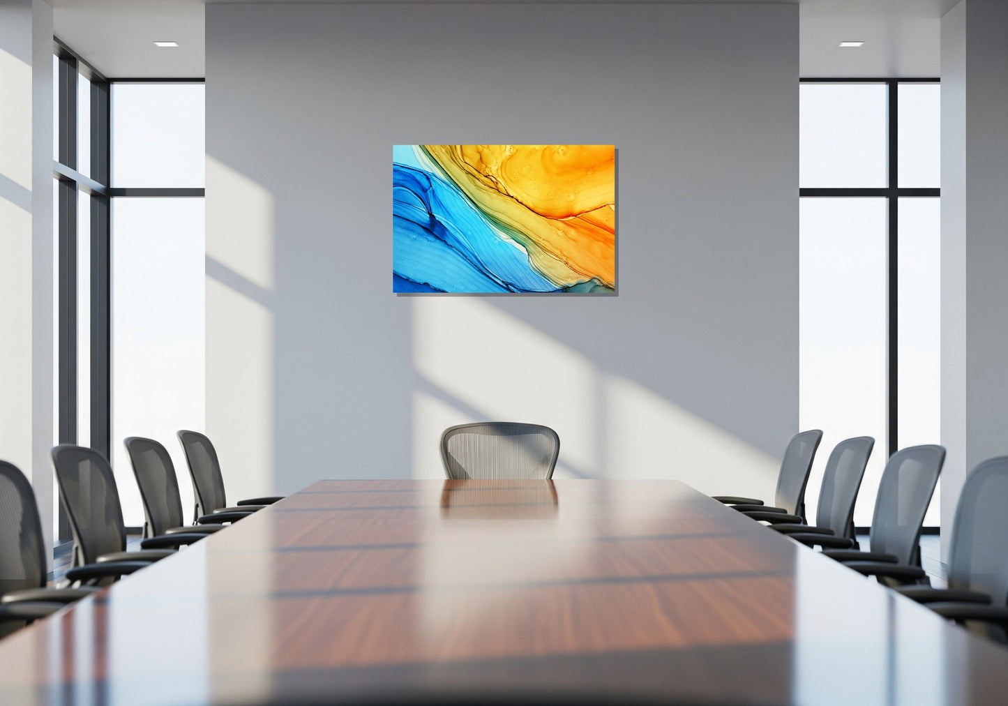 Cuadro metálico decorativo para interiores