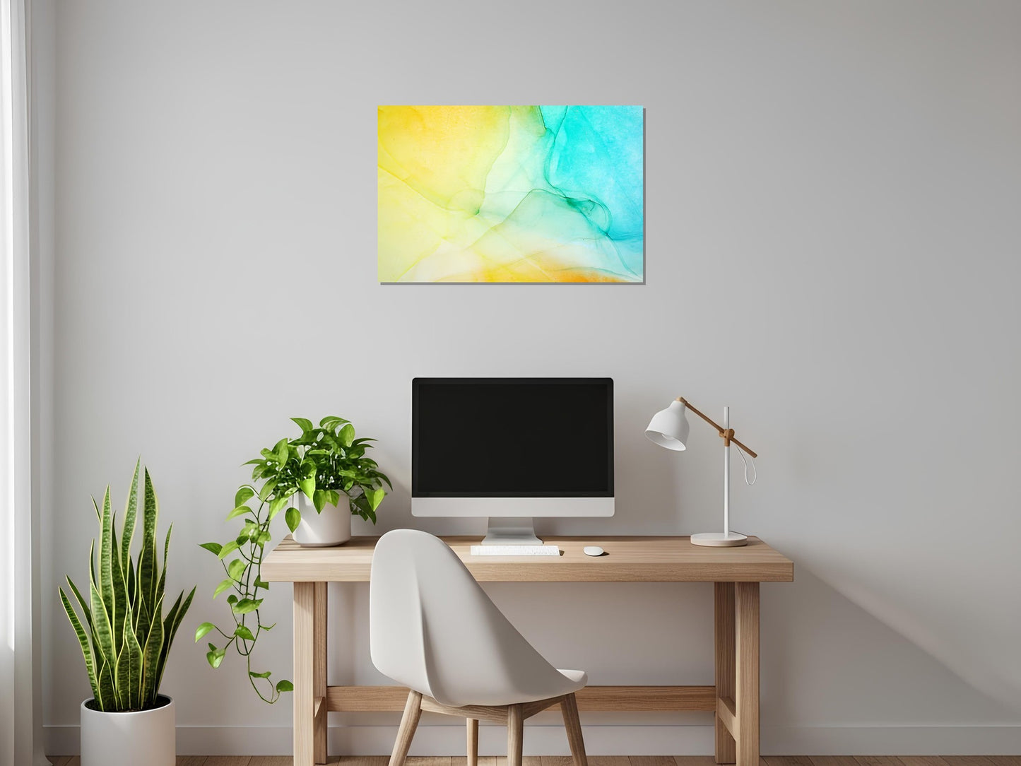 Cuadro metálico decorativo para interiores