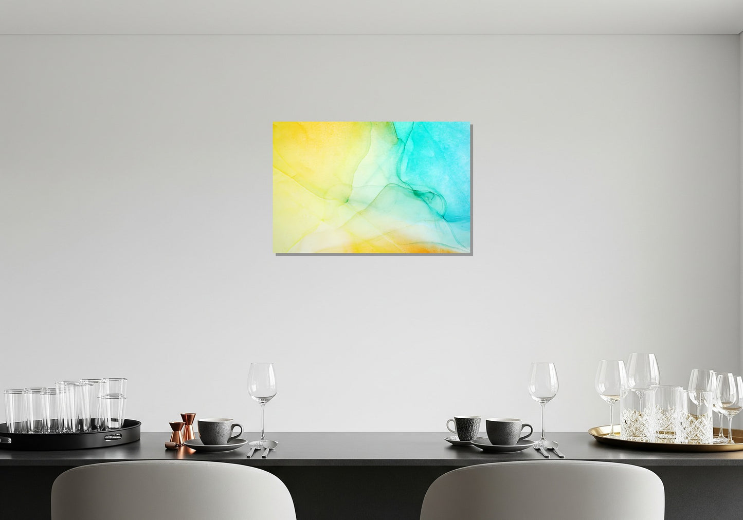 Cuadro metálico decorativo para interiores