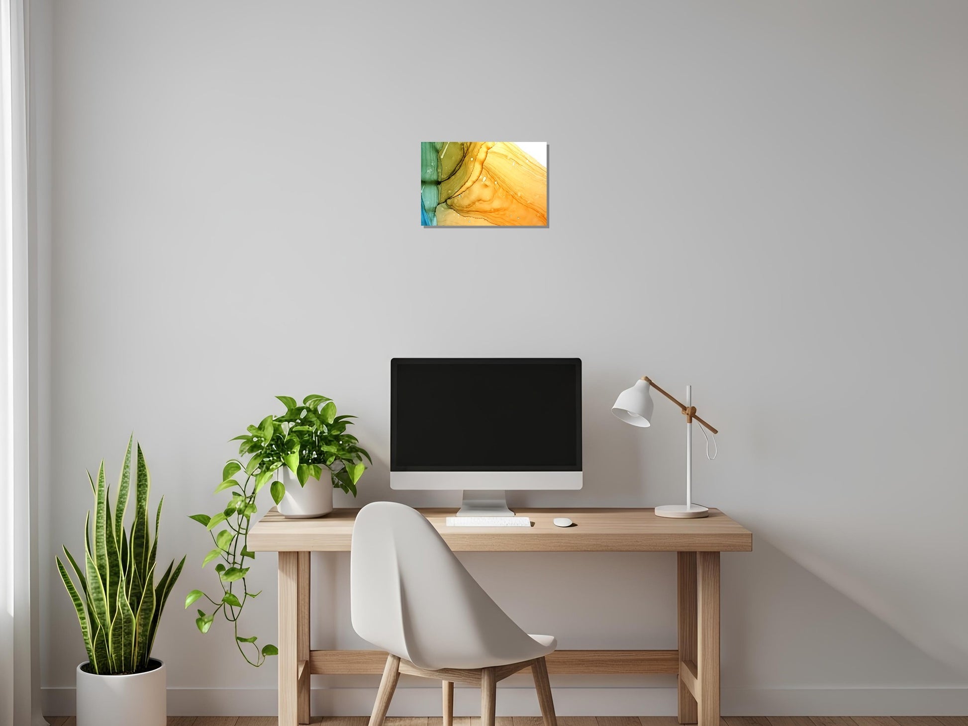 Cuadro metálico decorativo para interiores