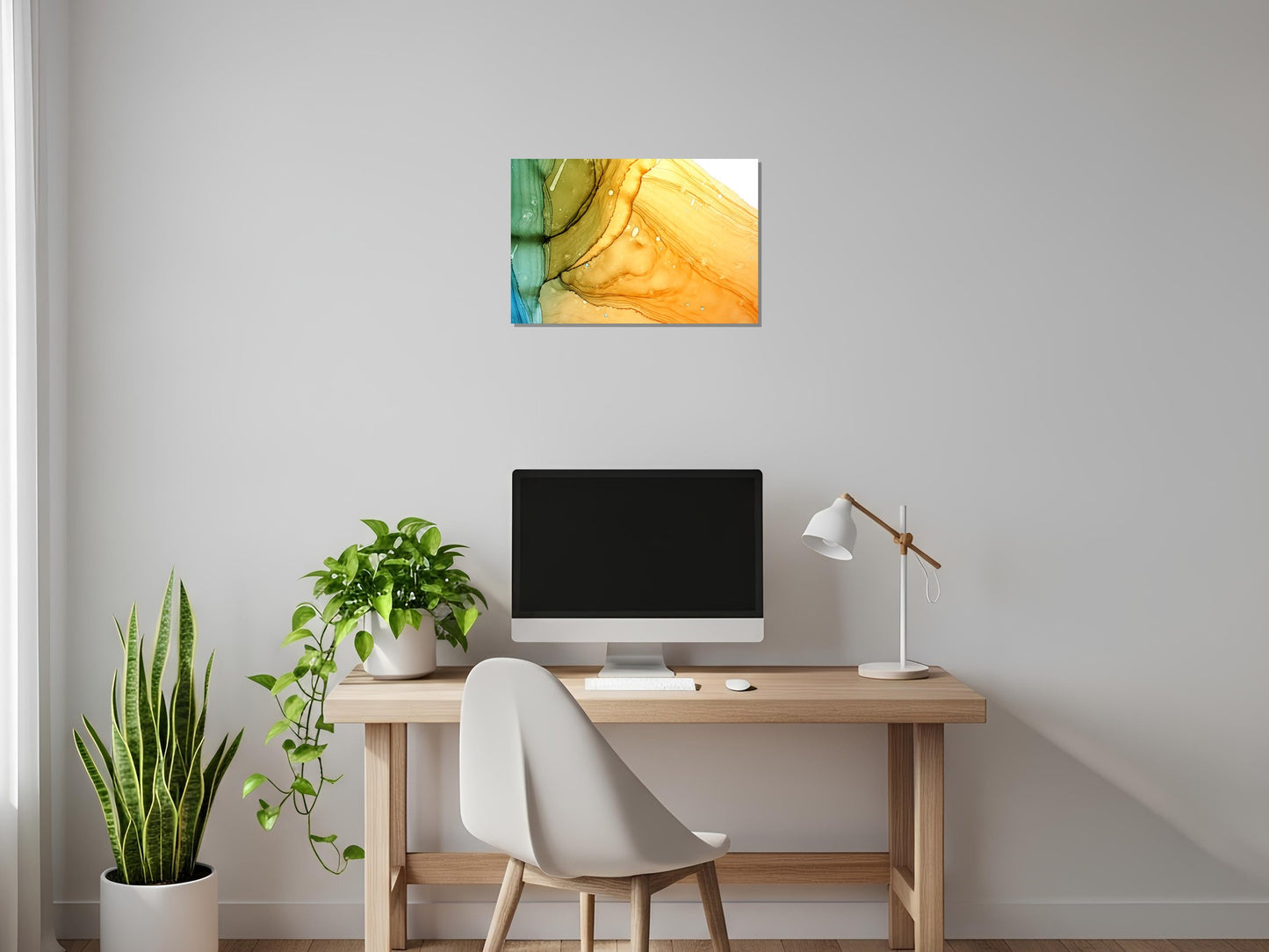 Cuadro metálico decorativo para interiores