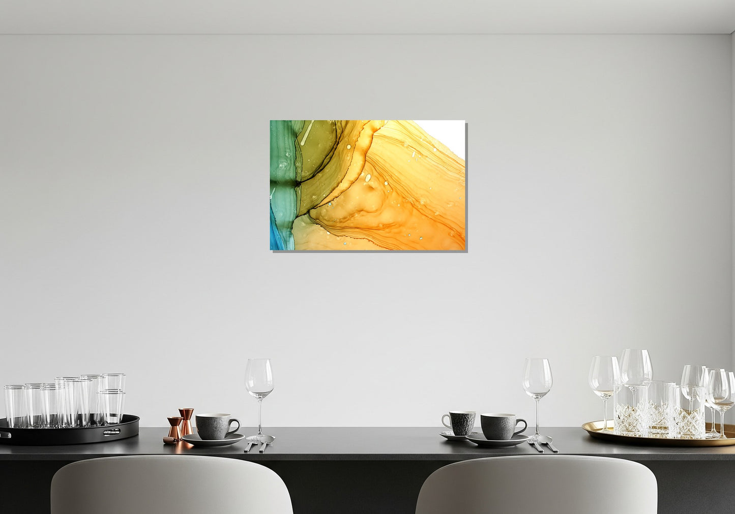 Cuadro metálico decorativo para interiores