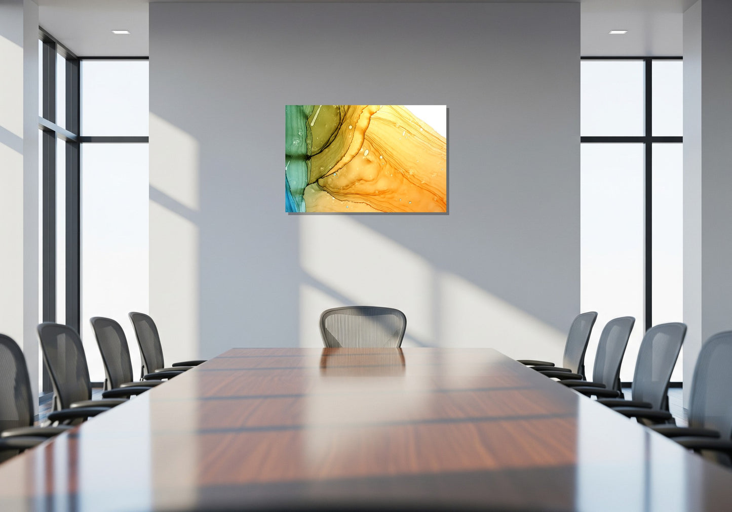Cuadro metálico decorativo para interiores