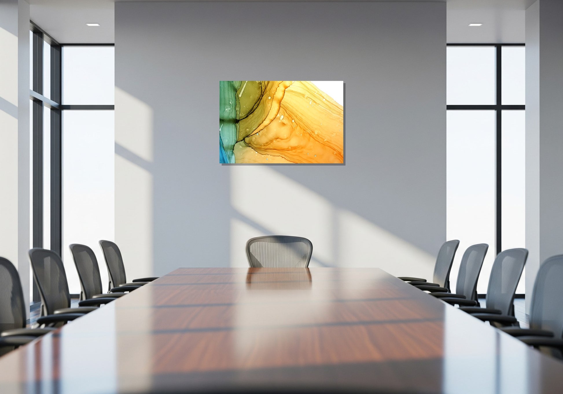 Cuadro metálico decorativo para interiores
