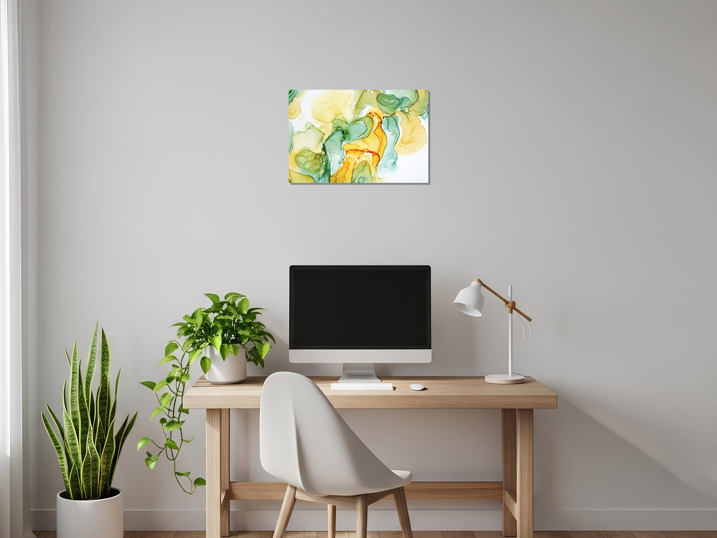 Cuadro metálico decorativo para interiores