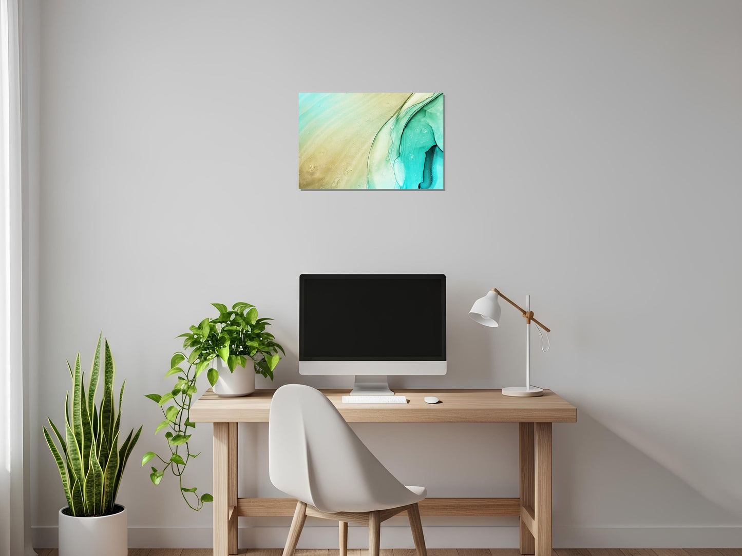 Cuadro metálico decorativo para interiores
