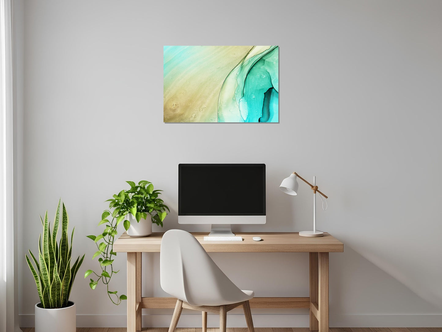 Cuadro metálico decorativo para interiores