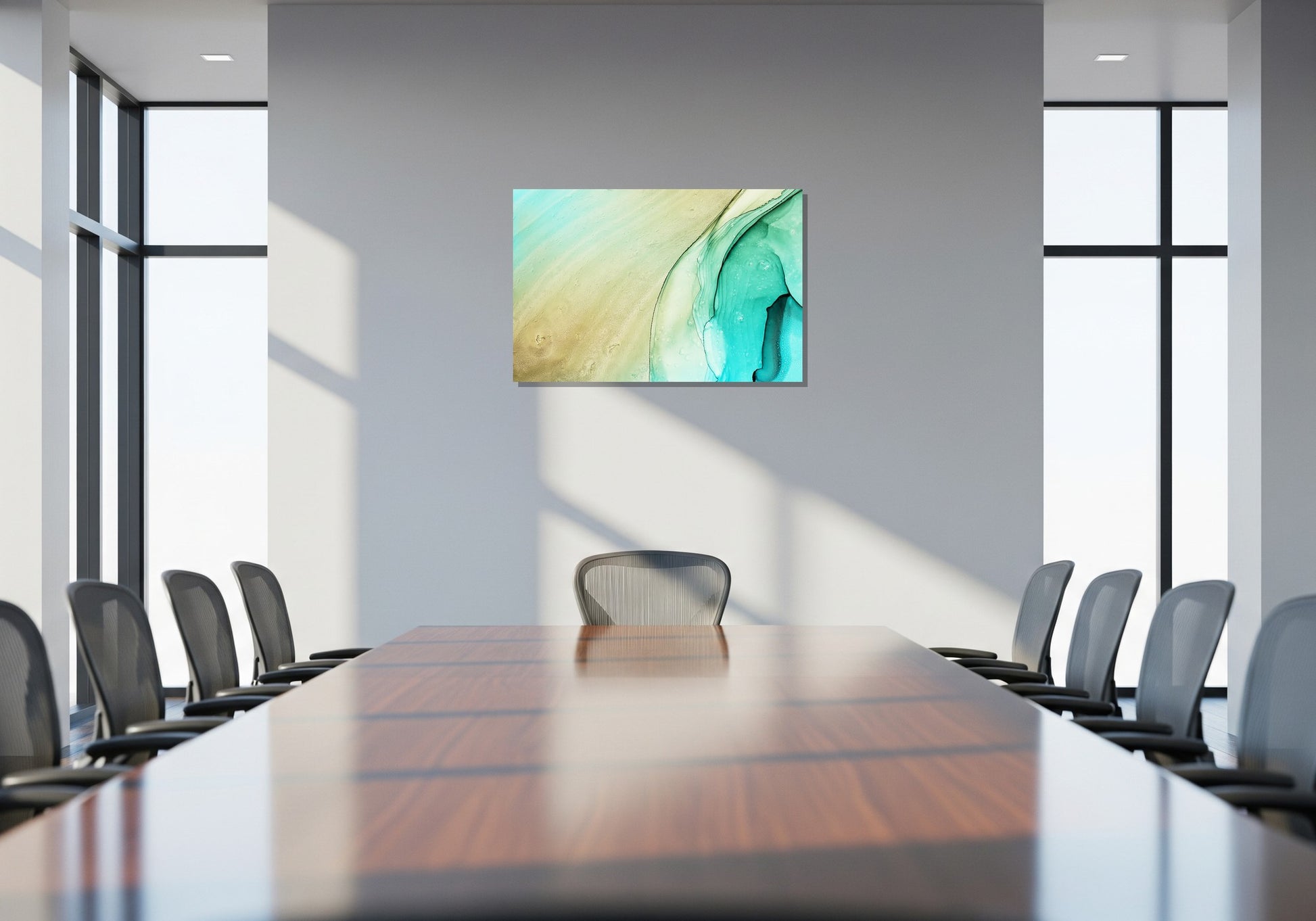 Cuadro metálico decorativo para interiores