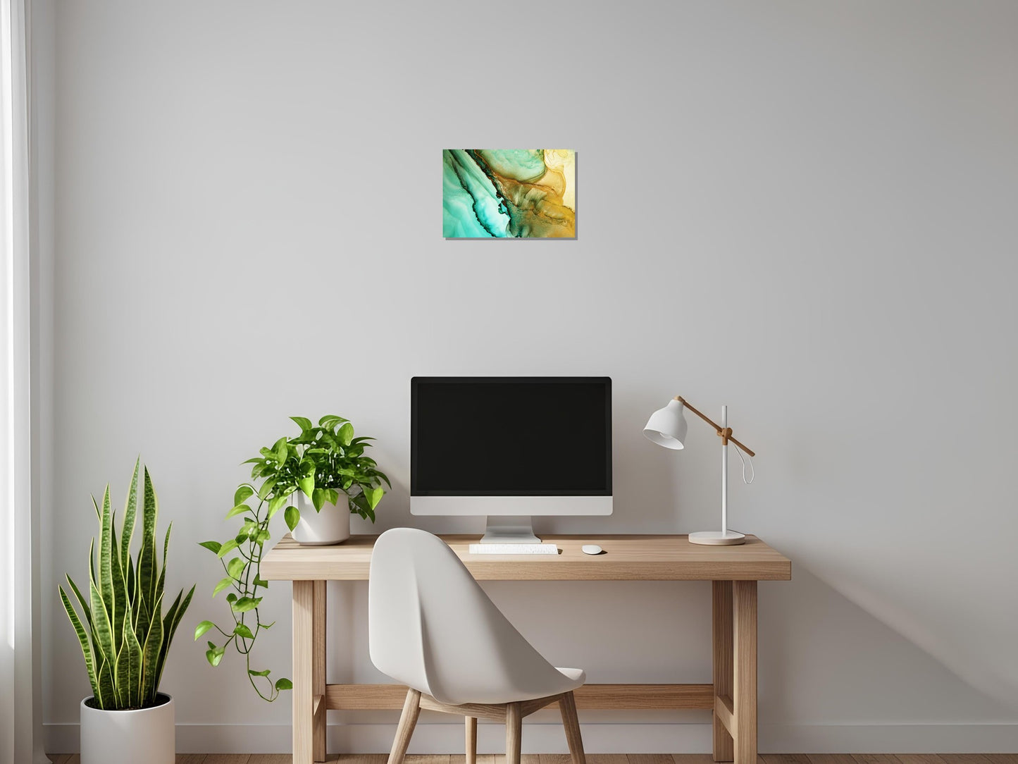 Cuadro metálico decorativo para interiores