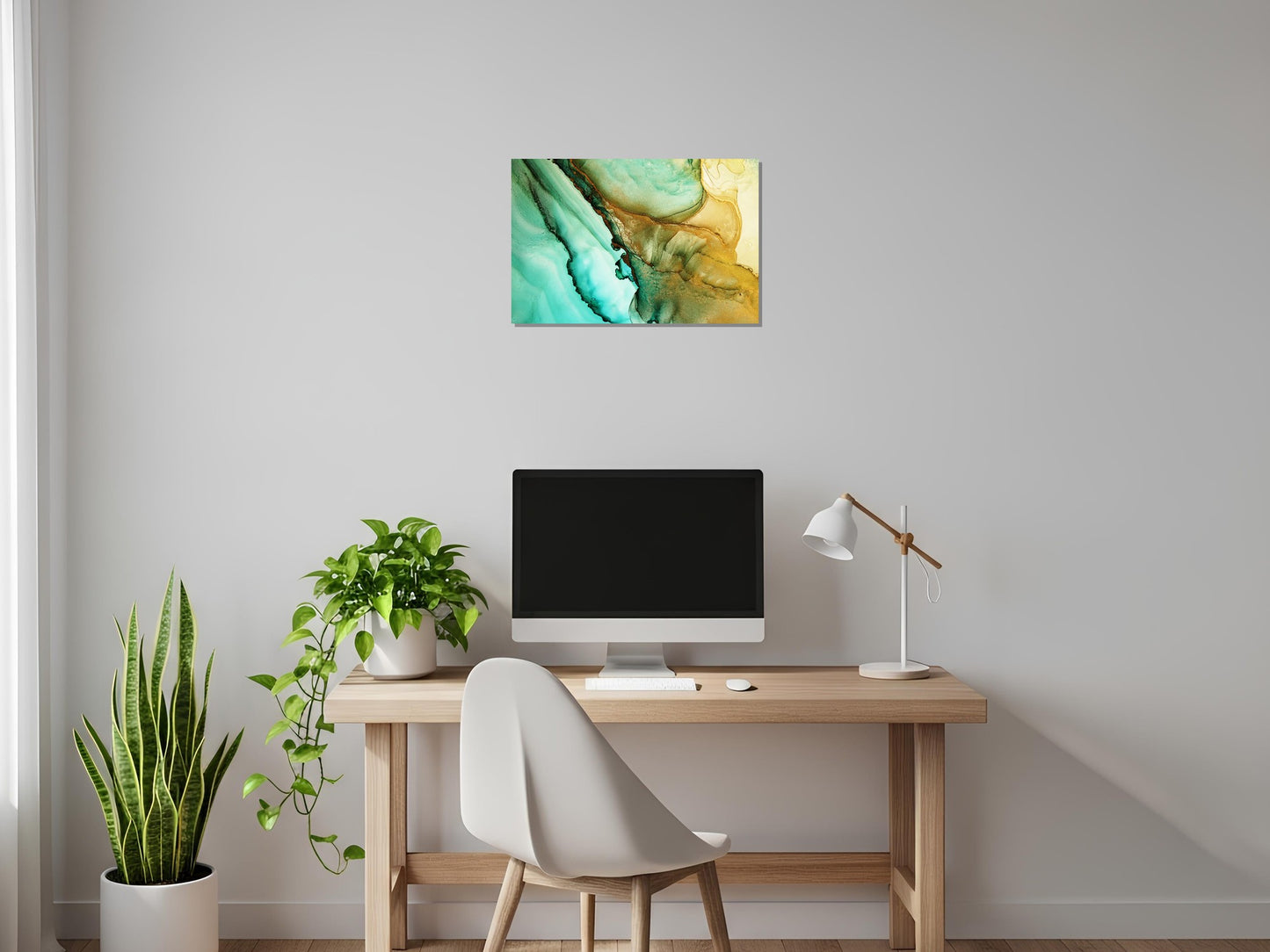 Cuadro metálico decorativo para interiores