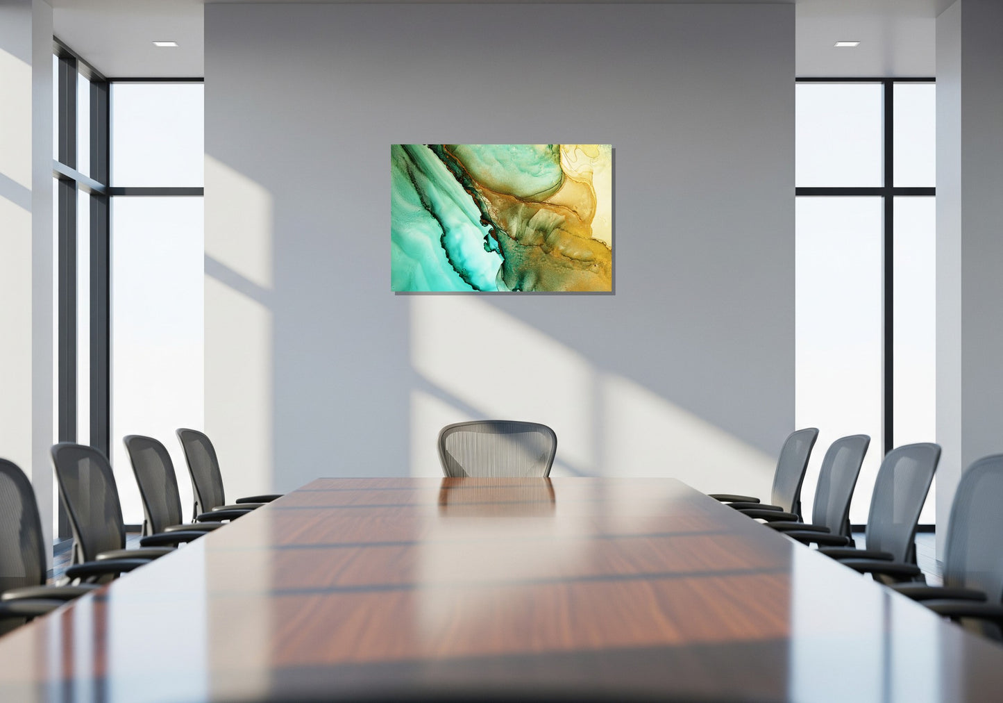 Cuadro metálico decorativo para interiores