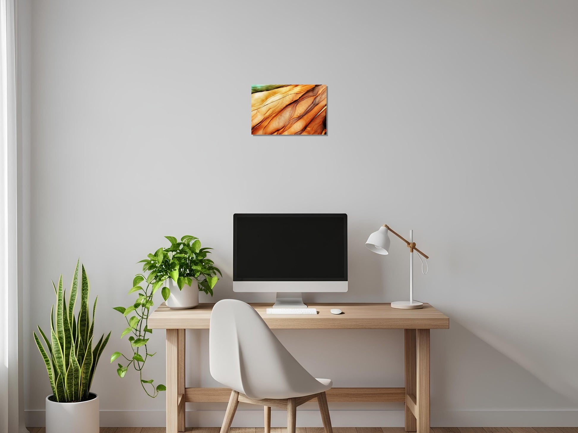 Cuadro metálico decorativo para interiores