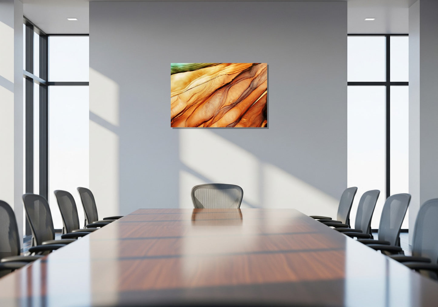 Cuadro metálico decorativo para interiores