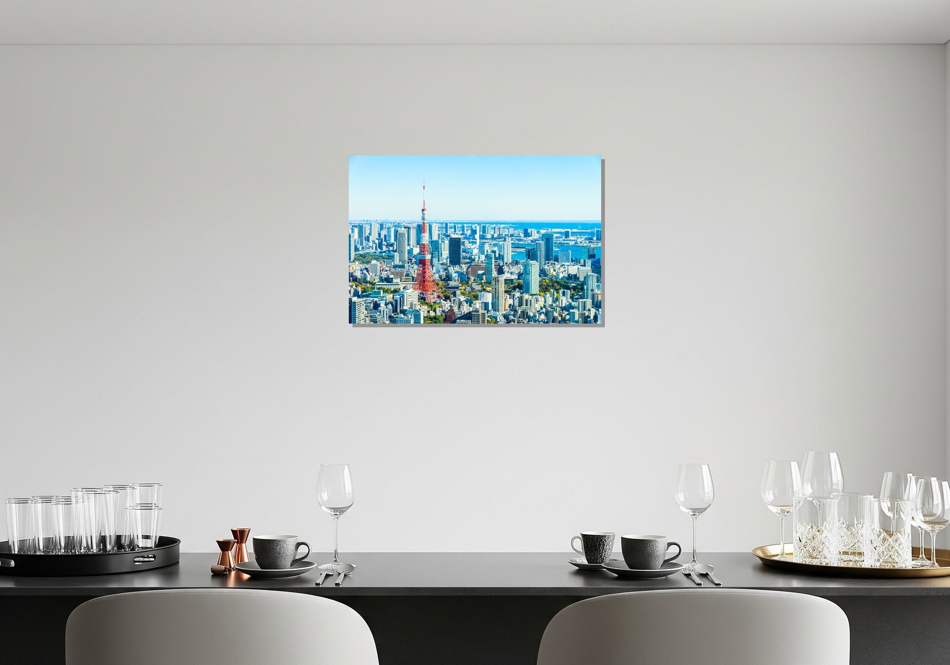Cuadro metálico decorativo para interiores