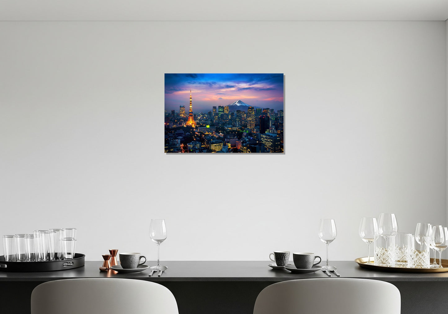 Cuadro metálico decorativo para interiores