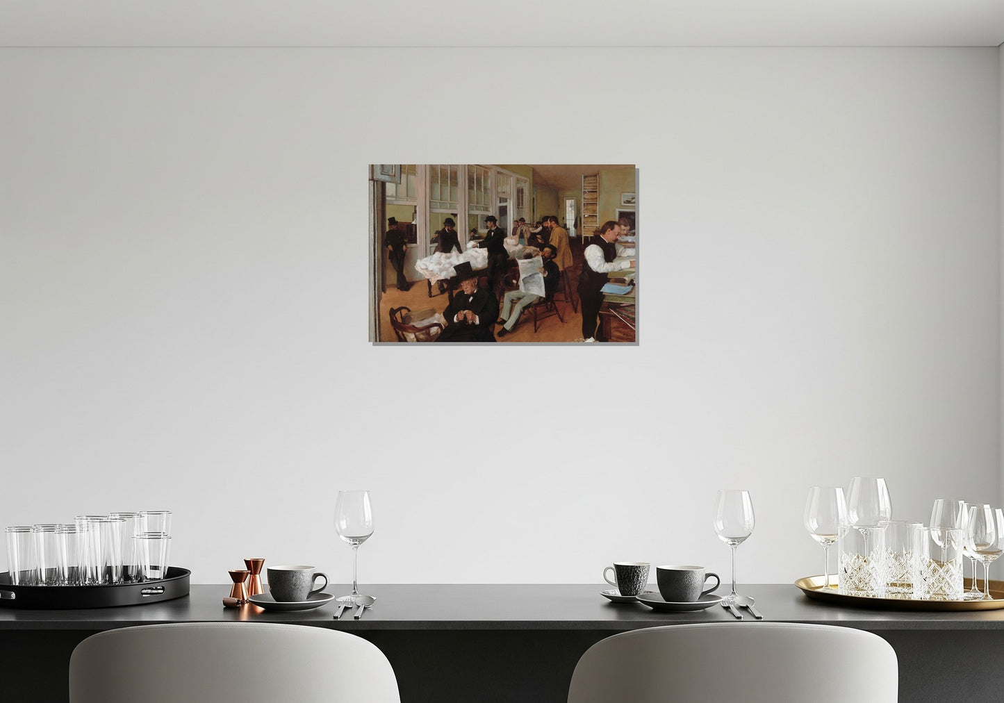 Cuadro metálico decorativo para interiores