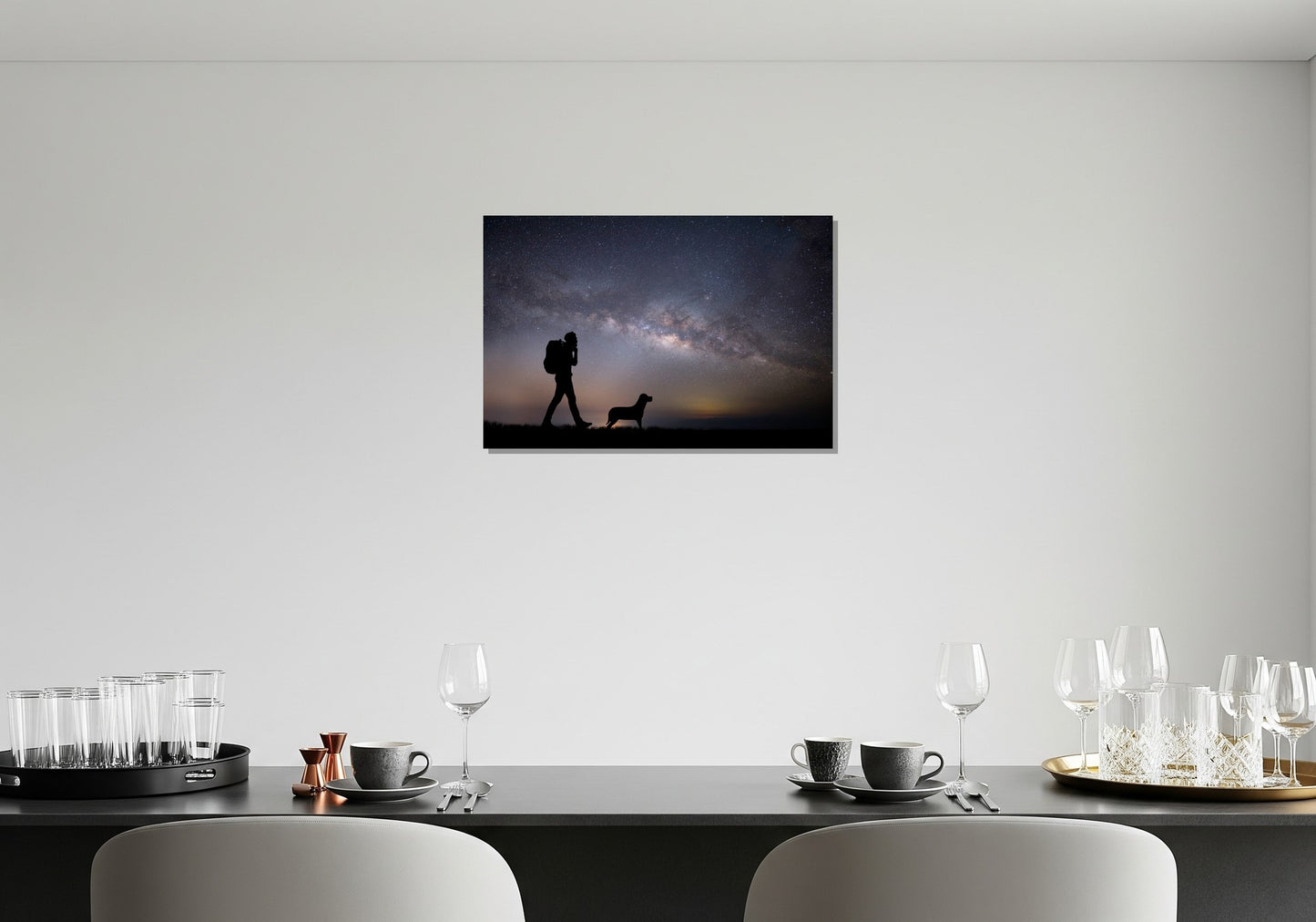 Cuadro metálico decorativo para interiores