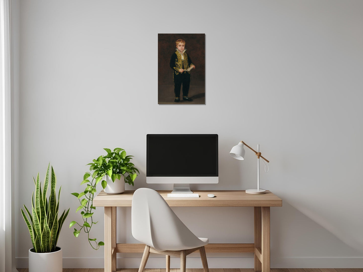 Cuadro metálico decorativo para interiores