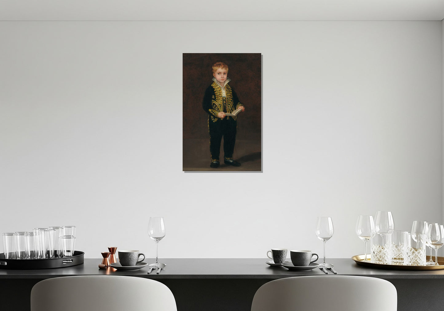 Cuadro metálico decorativo para interiores