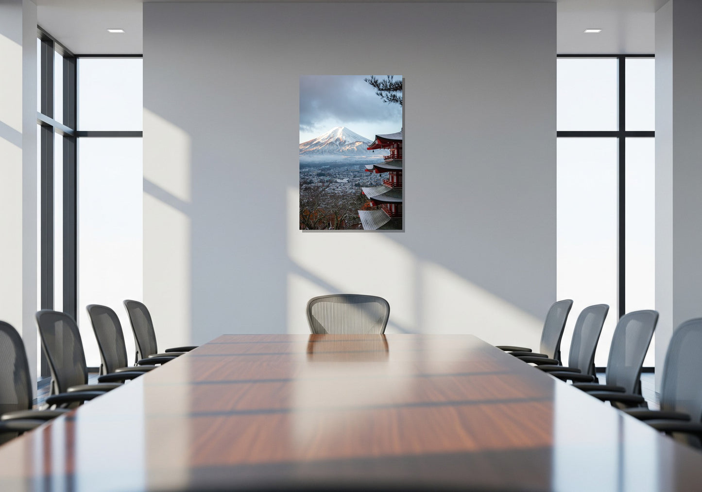 Vecino del monte Fuji