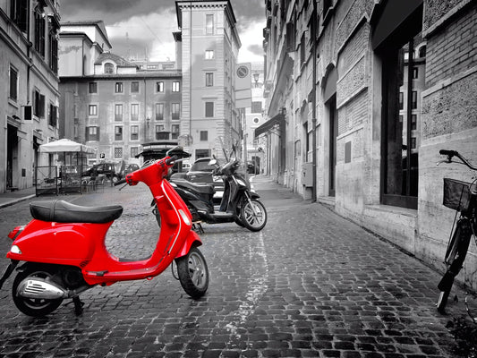 Vespa roja