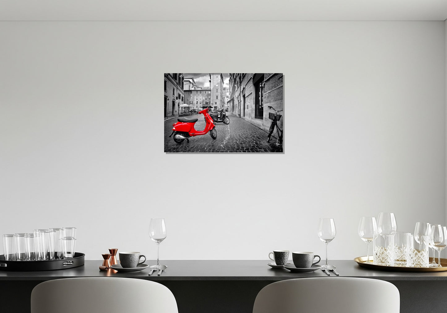 Cuadro metálico decorativo para interiores