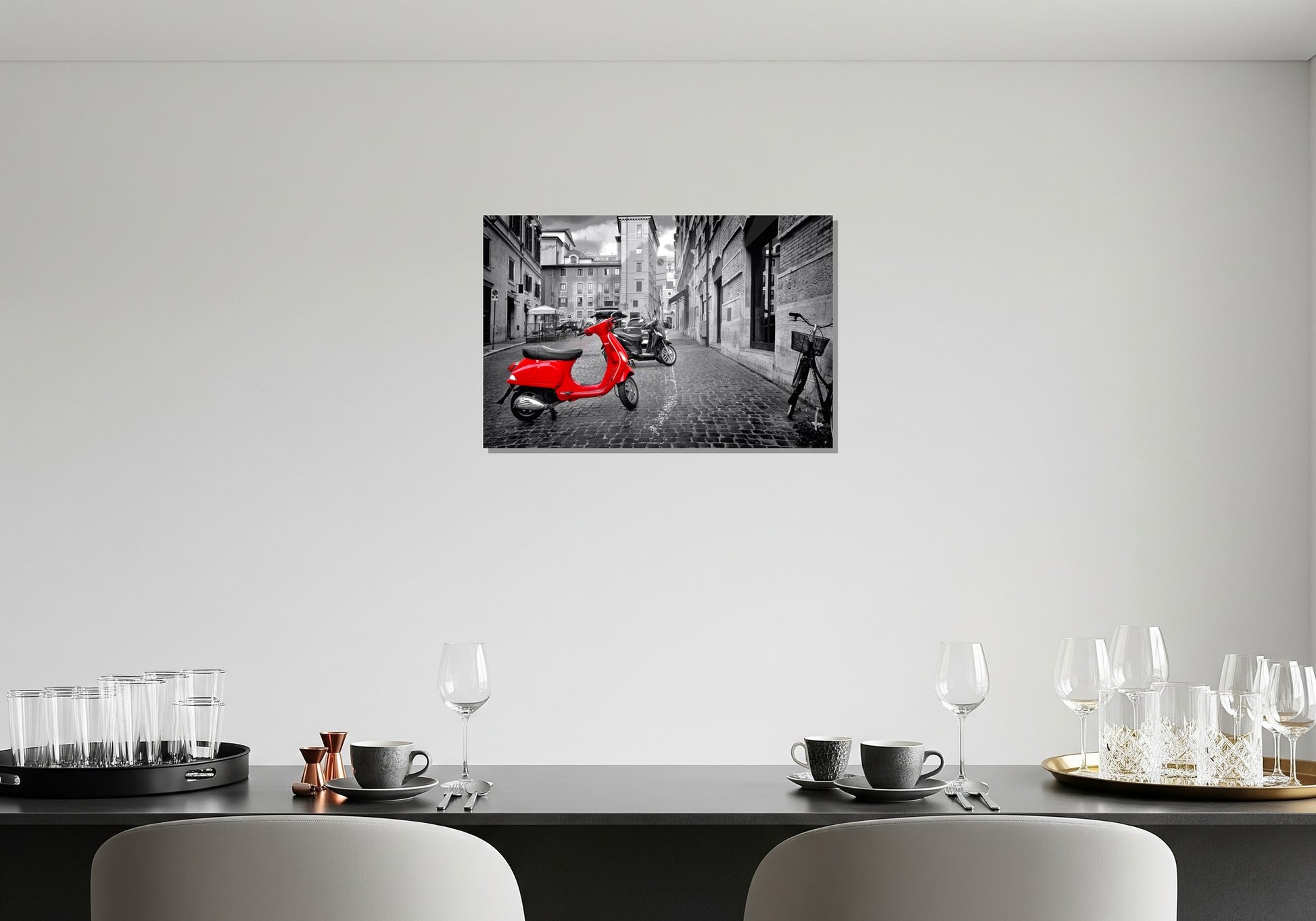 Cuadro metálico decorativo para interiores