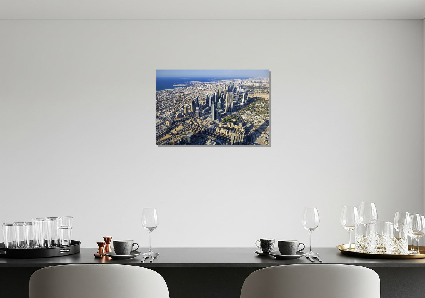 Vista aérea de Dubai - Emiratos Arabes Unidos