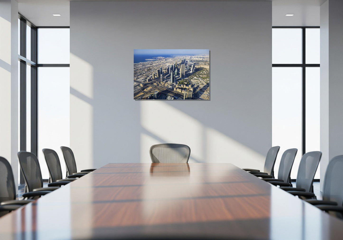 Vista aérea de Dubai - Emiratos Arabes Unidos