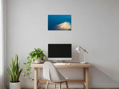 Vista aérea del monte Fuji
