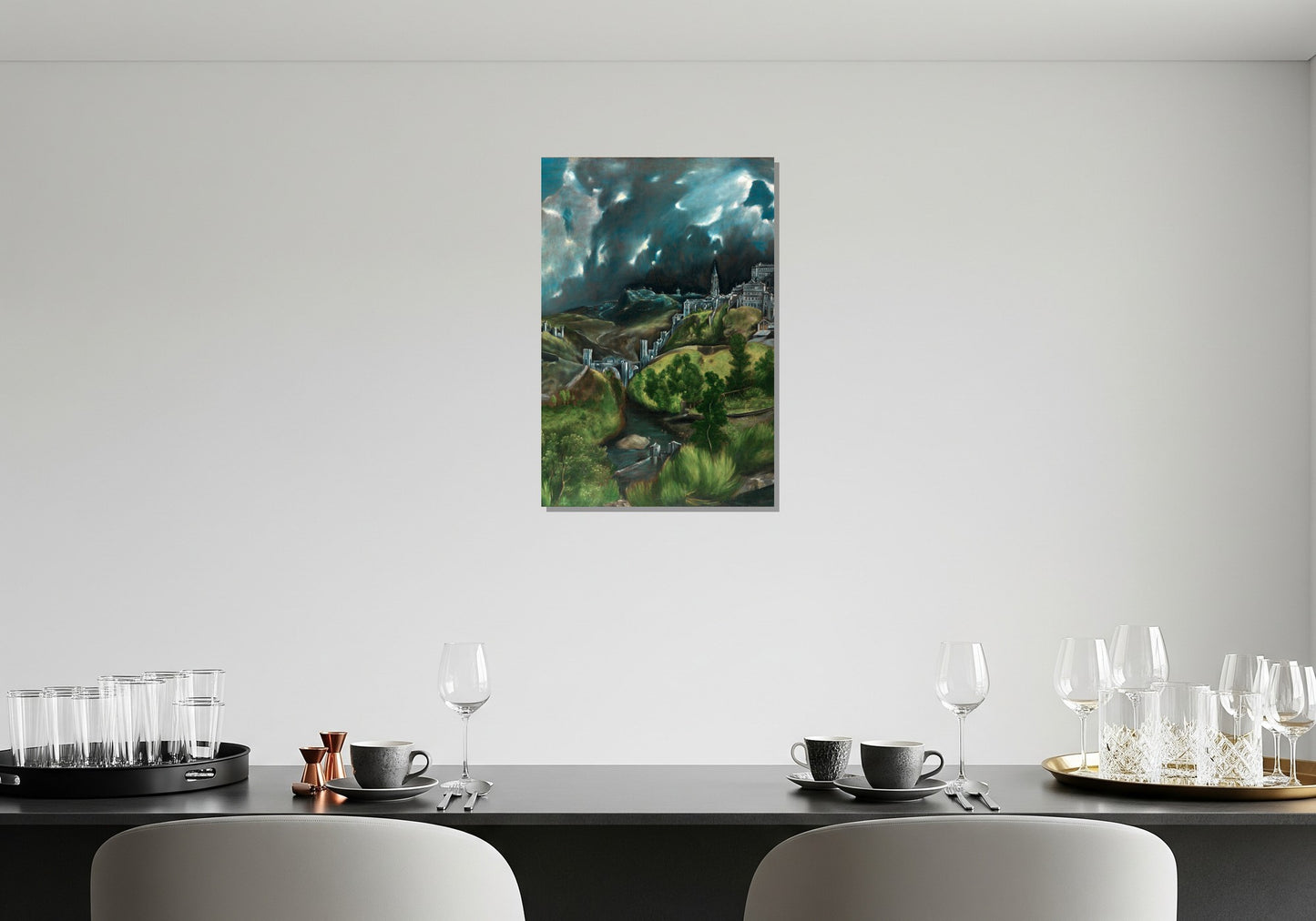 Cuadro metálico decorativo para interiores