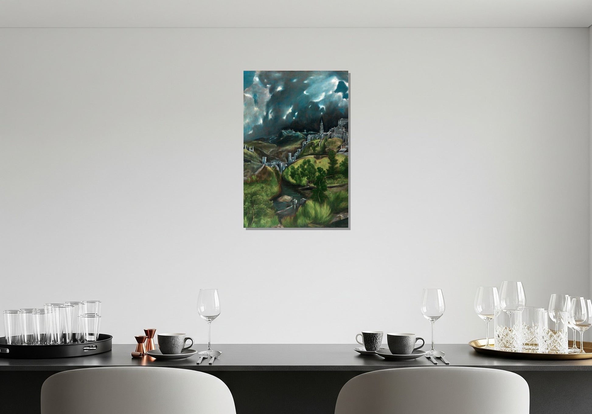 Cuadro metálico decorativo para interiores