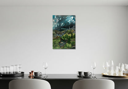Cuadro metálico decorativo para interiores