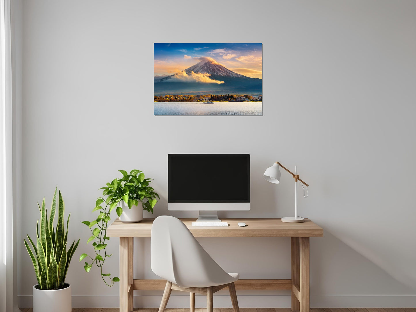 Vista del monte Fuji