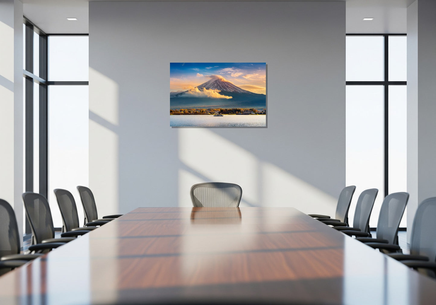 Vista del monte Fuji