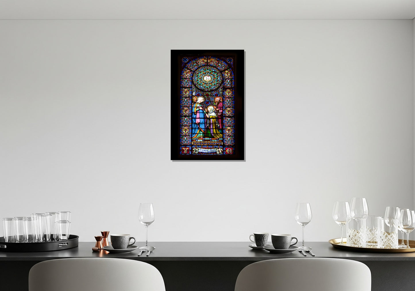 Cuadro metálico decorativo para interiores