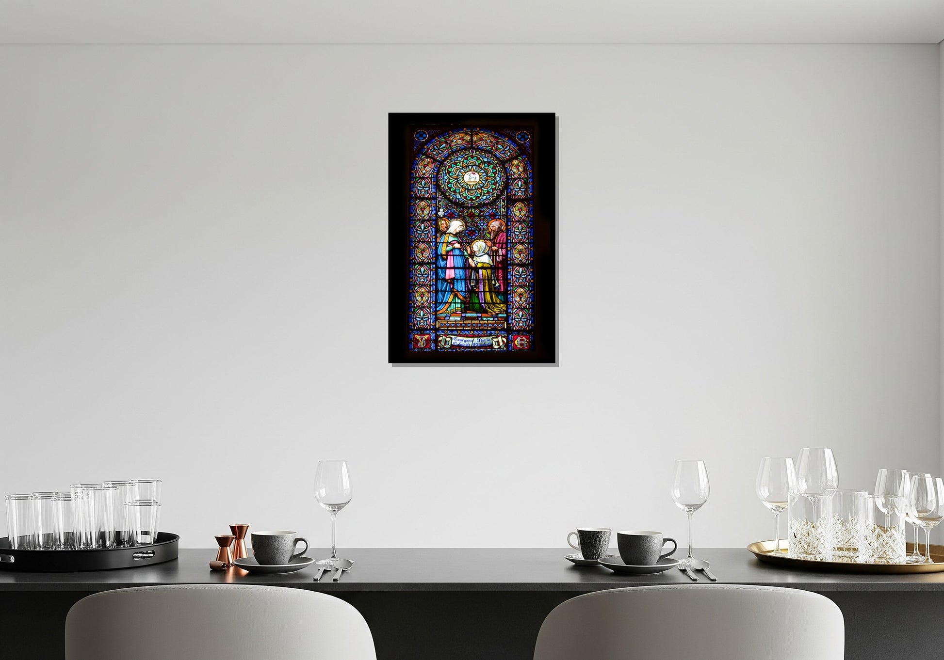 Cuadro metálico decorativo para interiores