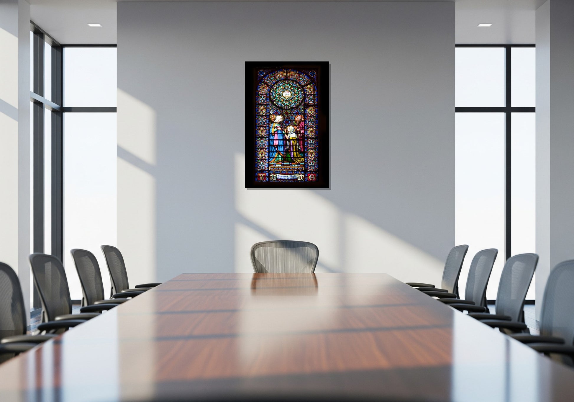 Cuadro metálico decorativo para interiores