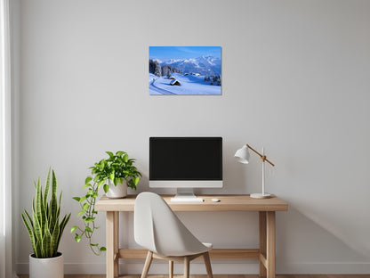 Viviendas en la nieve