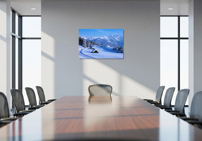 Viviendas en la nieve