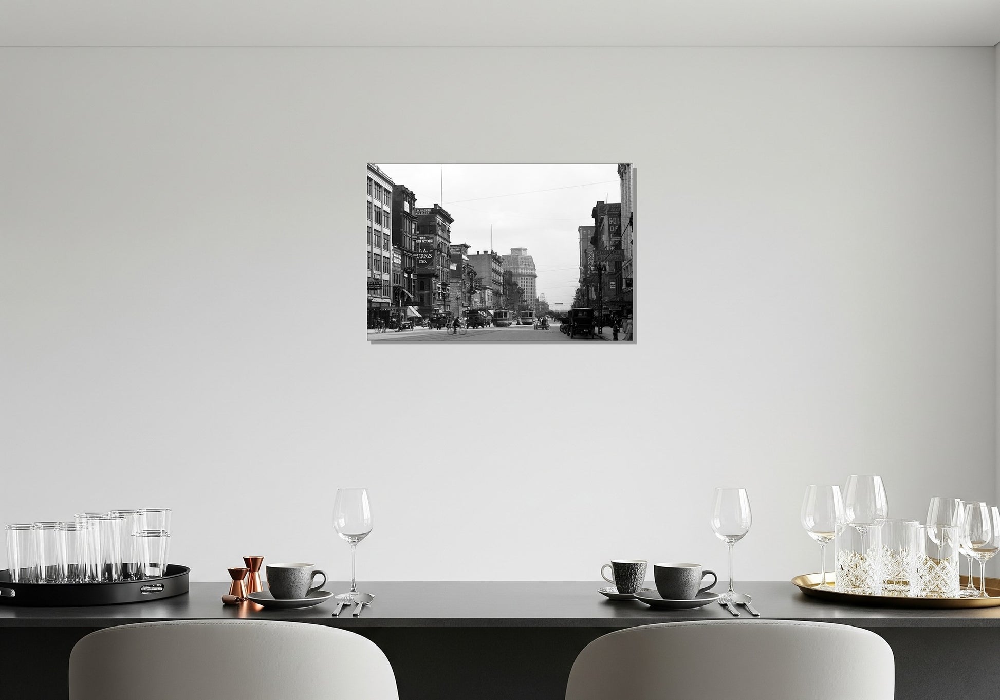 Cuadro metálico decorativo para interiores